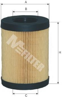 TE611 Mfilter Filtr oleju