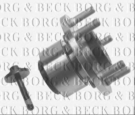 BWK1101 Borg&beck Piasta przednia