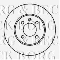 Tarcza hamulcowa przednia A113501075 VAG