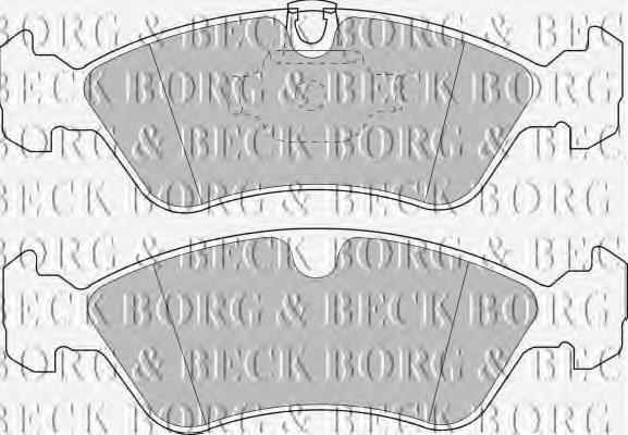 Klocki hamulcowe przednie tarczowe General Motors 19428034