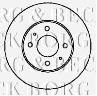 Tarcza hamulcowa przednia Hyundai/Kia 51712M2000