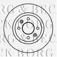 8671018195 Renault (RVI) Tarcza hamulcowa przednia