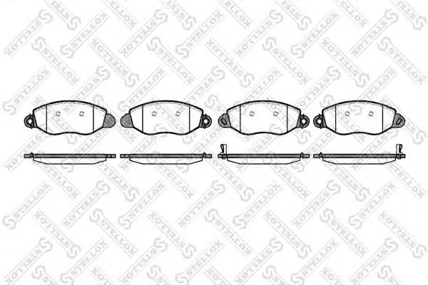 Klocki hamulcowe przednie tarczowe Ford AMYC152K021C2A cena, od 32,31 USD