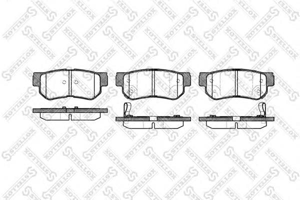 Okładziny (klocki) do hamulców tarczowych tylne Hyundai/Kia 583022GA00 cena, od 11,26 USD