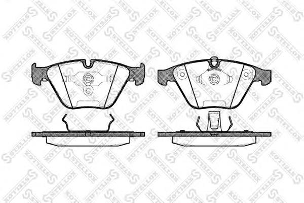 Klocki hamulcowe przednie tarczowe BMW 34112339271 cena, od 33,61 USD