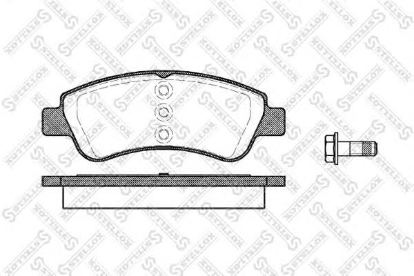 Klocki hamulcowe przednie tarczowe Peugeot/Citroen 425240 cena, od 25,09 USD