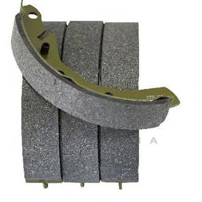 Klocki hamulcowe tylne bębnowe 96446178 General Motors