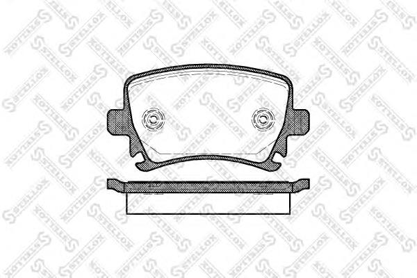 DP41518R EBC Brakes Okładziny (klocki) do hamulców tarczowych tylne