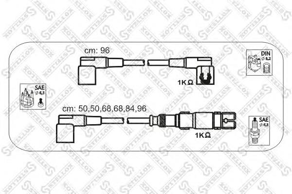 Zestaw przewodów wysokiego napięcia NGK RCMB211 cena, od 78,47 USD
