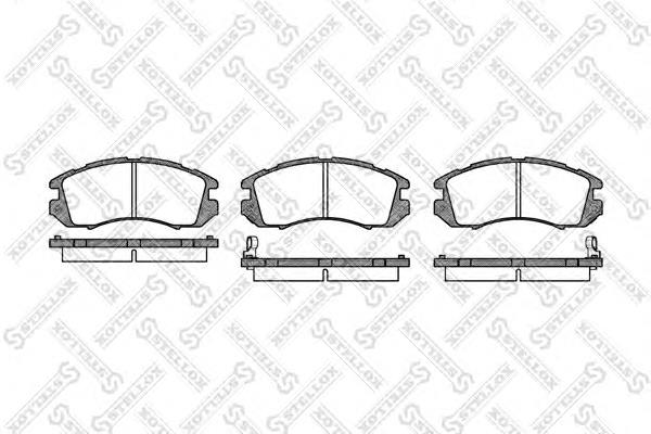 Klocki hamulcowe przednie tarczowe Subaru 26296AA161 cena, od 26,73 USD