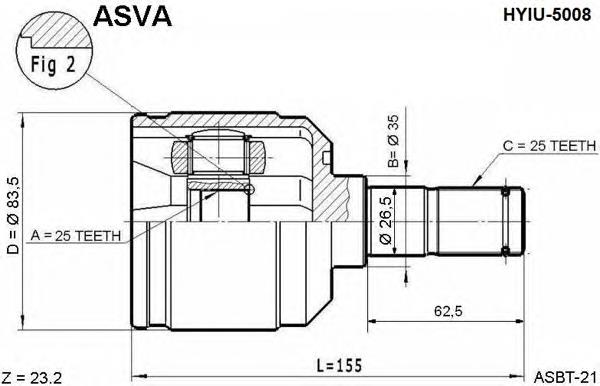 HYIU5008 Asva