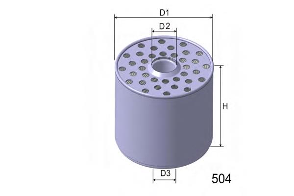 M361 Misfat filtr paliwa