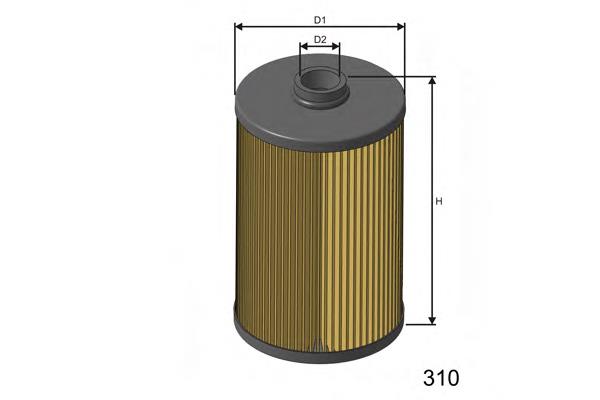 F645 Misfat filtr paliwa