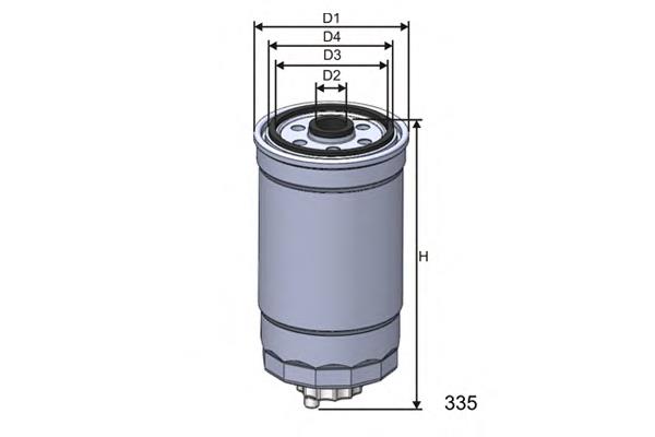 Filtr paliwa 3192117400 Hyundai/Kia
