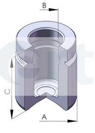Tłoczek zacisku hamulca tylnego 150564C ERT