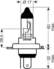 Żarówka halogenowa Mercedes N07260102480264 cena, od 5,12 USD