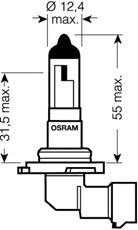 Żarówka halogenowa 9006 Osram