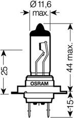 Żarówka halogenowa 6421001B Osram