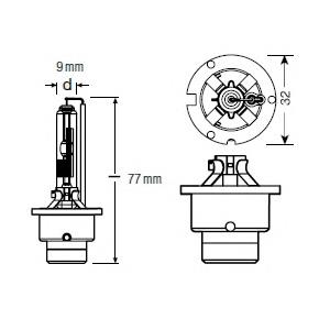 Do koszyka 66450 Osram Żarówka ksenonowa