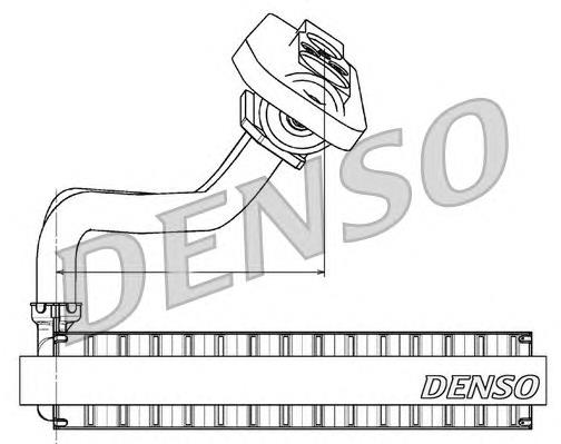 DEV09020 Denso Parownik klimatyzacji