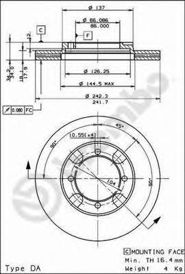 09500910 Brembo