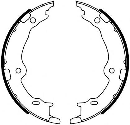 4653050041 Toyota Klocki hamulca ręcznego