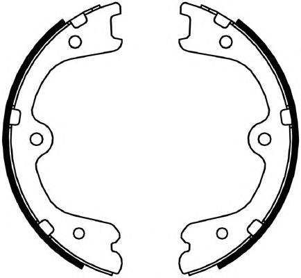 Klocki hamulca ręcznego Nissan/Infiniti 44060WL00J cena, od 31,14 USD