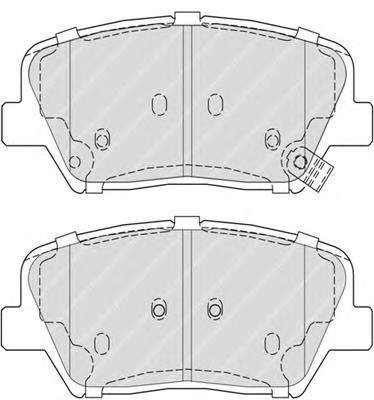 Klocki hamulcowe przednie tarczowe TRW GDB2192 cena, od 31,94 USD