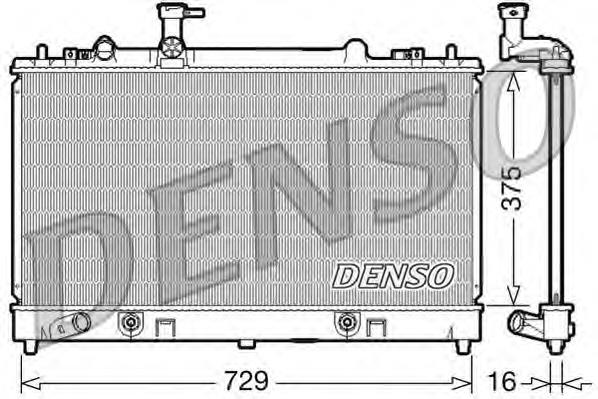 Chłodnica silnika Mazda L32815200 cena, od 58,73 USD