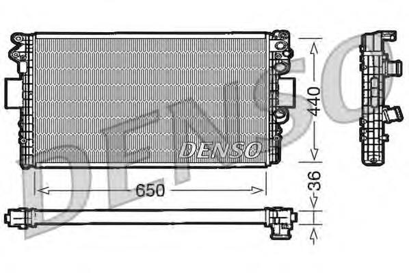 Do koszyka 500396428 Iveco Chłodnica silnika