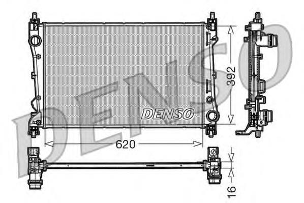 51812209 Fiat/Alfa/Lancia Chłodnica silnika