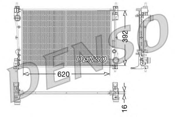 Chłodnica silnika Fiat/Alfa/Lancia 51936039 cena, od 109,17 USD