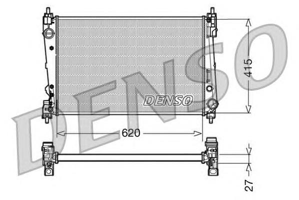 440926702 Fiat/Alfa/Lancia Chłodnica silnika