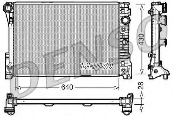 Do koszyka 350213163300 Magneti Marelli Chłodnica silnika