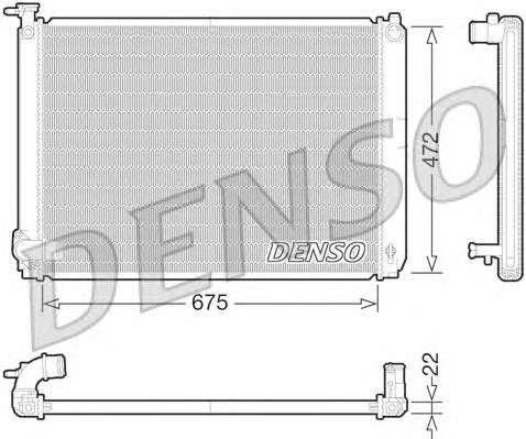 DRM51010 Denso Chłodnica silnika