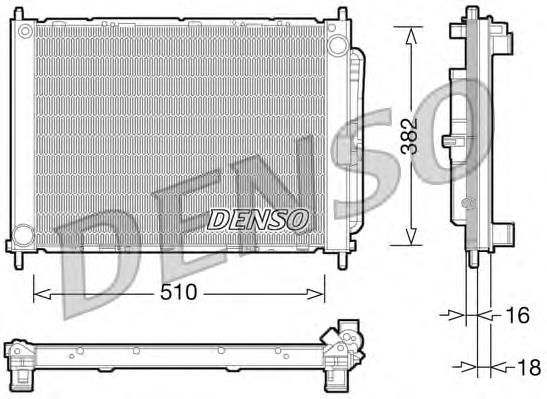 DRM23101 Denso Chłodnica silnika