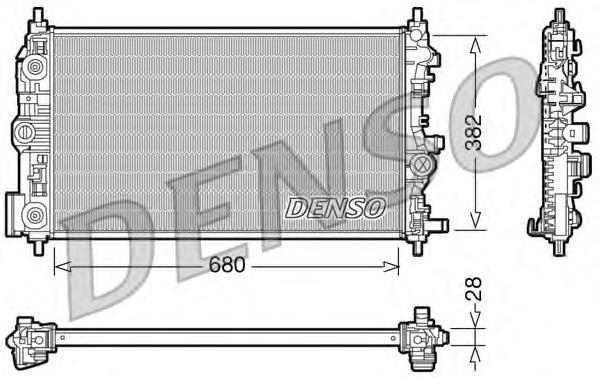 Chłodnica silnika General Motors 13336889 cena, od 117,83 USD
