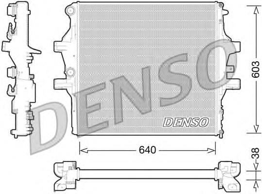 DRM12009 Denso Chłodnica silnika