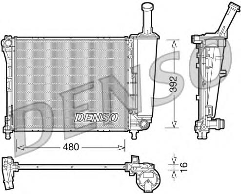 Chłodnica silnika Ford 1814153 cena, od 93,68 USD