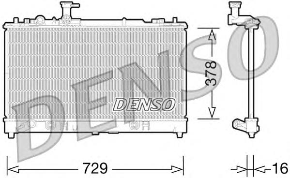 Do koszyka L32815200 Mazda Chłodnica silnika