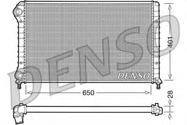 51867711 Fiat/Alfa/Lancia Chłodnica silnika