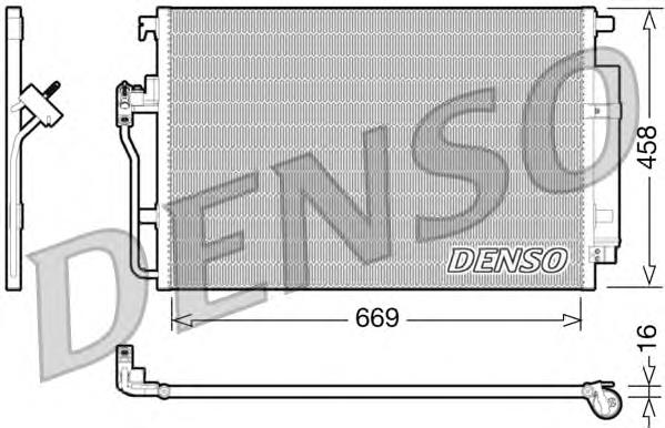 A9065000554 Mercedes Chłodnica klimatyzacji