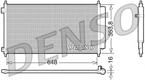 DCN40010 Denso Chłodnica klimatyzacji