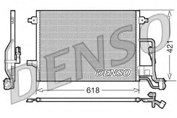 DCN32018 Denso Chłodnica klimatyzacji