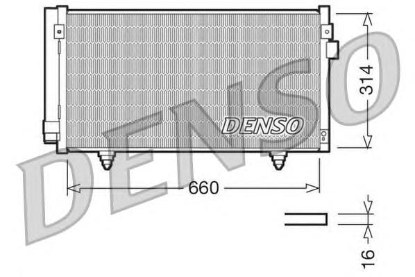 DCN36003 Denso Chłodnica klimatyzacji