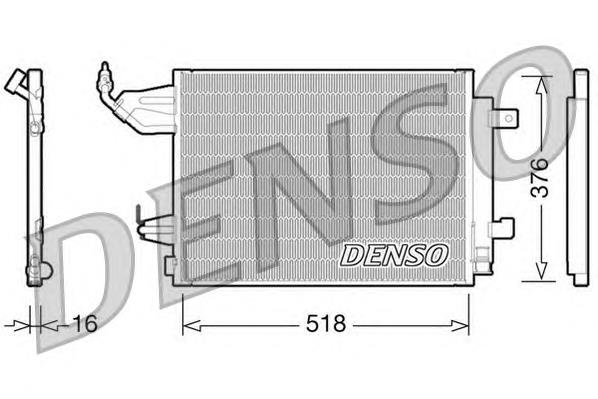 Chłodnica klimatyzacji Mercedes A4548300070 cena, od 99,54 USD