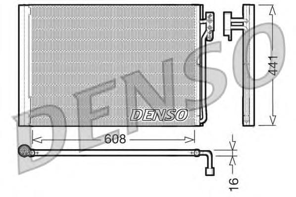 DCN14001 Denso Chłodnica klimatyzacji