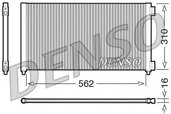 DCN09102 Denso Chłodnica klimatyzacji