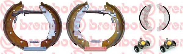 Klocki hamulcowe tylne bębnowe Brembo K61068 cena, od 94,31 USD