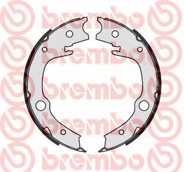 S83551 Brembo klocki hamulca ręcznego